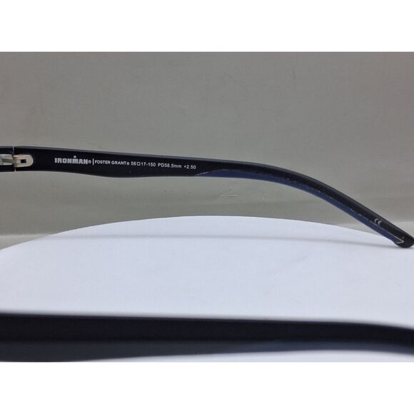 Foster Grant Ironman IM2000 56-17-150 PD58.5mm +2.50 Eyeglasses Readers - Picture 9 of 15